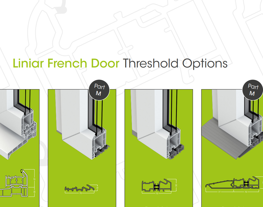 French Door Threshold Wall Chart pic